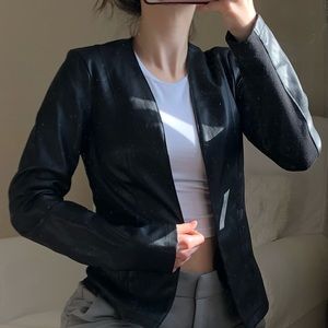 Leather Shirt Jacket from Dynamite